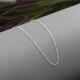 Stylish 925 Sterling Silver Delicate Rope Chain Fine Jewelry Supplier 1.5 MM | Akrati Jewels Inc