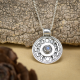 Moonstone Cabochon Pendant Sterling Silver  | Akrati Jewels Inc