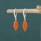 925 Sterling Silver Fancy Carnelian Earring Jewelry Exporter | Akrati Jewels Inc