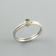 Peridot Gemstone Silver Ring | Akrati Jewels Inc