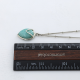 Everyday wear 925 Sterling Silver Tear Drop Pendant Necklace Jewelry Supplier | Akrati Jewels Inc