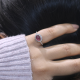 925 Sterling Silver Oval Pink Tourmaline Handmade Band Ring Jewelry Exporter | Akrati Jewels Inc
