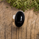 925 Sterling Silver Black Onyx Gemstone Ring | Akrati Jewels Inc