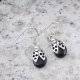Butterfly Sterling Silver Black Onyx Earrings | Akrati Jewels Inc