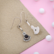 Black Onyx Silver Earring Online Gemstone Jewelery | Akrati Jewels Inc