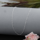 Stylish 925 Sterling Silver Delicate Rope Chain Fine Jewelry Supplier 1.5 MM | Akrati Jewels Inc