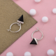 Black Onyx Silver Earring Women Jewelery Wholesale | Akrati Jewels Inc