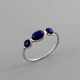 Minimalist Sterling Silver Lapis Lazuli Ring Gemstone Jewelery suppliers | Akrati Jewels Inc