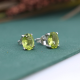 Oval Minimalistic 925 Sterling Silver Stud Push Back Handmade Earring Jewelry Exporter | Akrati Jewels Inc