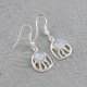 Moonstone Sterling Silver Earring | Akrati Jewels Inc