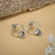 Herkimer Diamond Rough Earring Wholesale Silver Wholesale Jewelry | Akrati Jewels Inc