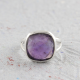 Sterling Silver Amethyst Ring Gemstone Jewelery Suppliers | Akrati Jewels Inc
