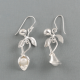 Beautiful Pearl Gemstone Sterling Silver Earring | Akrati Jewels Inc