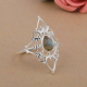 Artistic Moonstone Silver Ring Wholesale Jewelry Suppliers | Akrati Jewels Inc