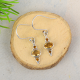 Faceted Natural Citrine Gemstone Solid 925 Silver Dangle Earrings for Women | Akrati Jewels Inc