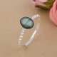 Eternity Sterling Silver Peridot Gemstone Ring Jewelry Supplier From India | Akrati Jewels Inc