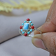 925 Sterling Silver Multi Stone Twist Band Ring Fine Jewelry Distributor | Akrati Jewels Inc
