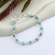 Buy 925 Sterling Silver Round Shape Gemstone Bracelet Fine Jewelry Manufacturer | Akrati Jewels Inc