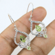 Peridot Gemstone Sterling Silver Earring Wholesale Manufacturer Jewelery | Akrati Jewels Inc