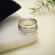 925 Sterling Silver Meditation Spinner Band Ring | Akrati Jewels Inc