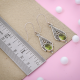 Sterling Silver Peridot Earring Jewelry From India Supplier | Akrati Jewels Inc