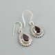 Red Garnet Gemstone Silver Earring Wholesale Jewelry Supplier | Akrati Jewels Inc