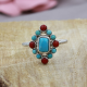 925 Sterling Silver Multi Stone Twist Band Ring Fine Jewelry Distributor | Akrati Jewels Inc