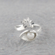 Pearl Gemstone Sterling Silver Ring | Akrati Jewels Inc