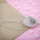 Larimar Gemstone Sterling Silver Pendant Jewelry | Akrati Jewels Inc