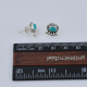 925 Sterling Silver Genuine Gemstone Stud Ron Weasley Taos Earrings Fine Jewelry Wholesaler Supplier | Akrati Jewels Inc