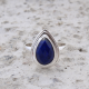 Sterling Silver Lapis Lazuli Gemstone Ring | Akrati Jewels Inc