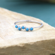 925 Sterling Silver Wave Minimalistic Delicate Band Ring Jewelry Wholesaler | Akrati Jewels Inc