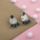 Israeli Design Sterling Silver Malachite Earring Stud Wholesaler Gemstone Jewelery | Akrati Jewels Inc