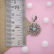 Larimar Gemstone Sterling Silver Pendant Jewelry | Akrati Jewels Inc