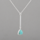 925 Silver Amazonite Necklace jewelry wholesale supplier | Akrati Jewels Inc