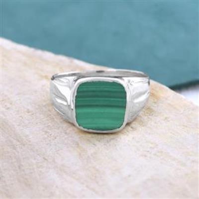 Elegant 925 Sterling Silver Men's Signet Ring Fine Jewellery Distributor | Akrati Jewels Inc