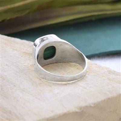 Elegant 925 Sterling Silver Men's Signet Ring Fine Jewellery Distributor | Akrati Jewels Inc