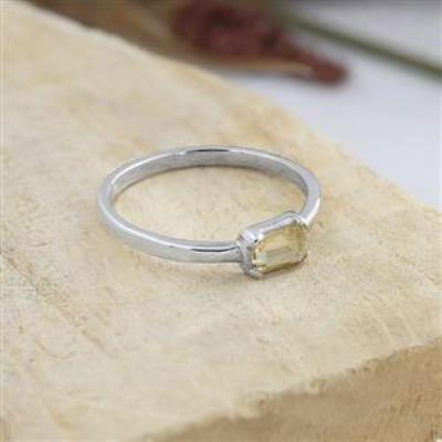 Natural Gemstone Dainty Handmade Sterling Silver Ring Bulk Jewelry Wholesaler | Akrati Jewels Inc