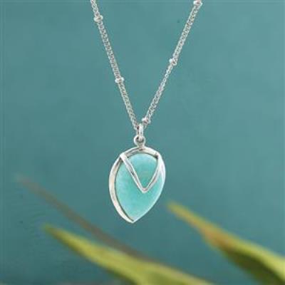 Everyday wear 925 Sterling Silver Tear Drop Pendant Necklace Jewelry Supplier | Akrati Jewels Inc