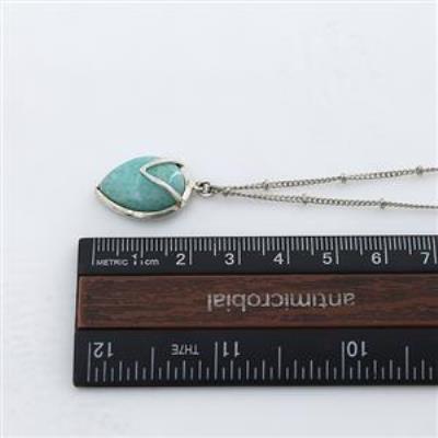 Everyday wear 925 Sterling Silver Tear Drop Pendant Necklace Jewelry Supplier | Akrati Jewels Inc