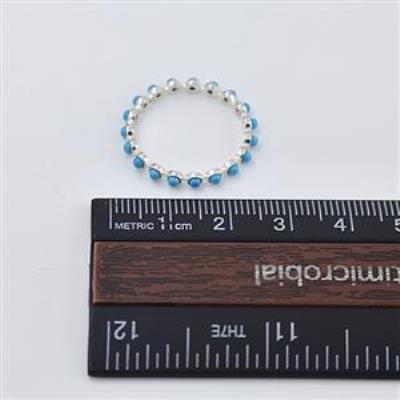 Genuine Gemstone Full Eternity Delicate Band Ring  925 Sterling Silver Fine Jewelry Manufacturer | Akrati Jewels Inc