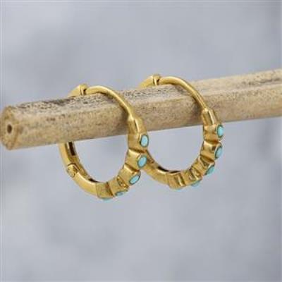 Gold Plated Over 925 Sterling Silver Minimalist Hug Earring Jewelry Wholesaler Supplier | Akrati Jewels Inc