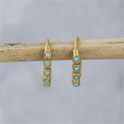 Gold Plated Over 925 Sterling Silver Minimalist Hug Earring Jewelry Wholesaler Supplier | Akrati Jewels Inc