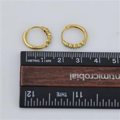Gold Plated Over 925 Sterling Silver Minimalist Hug Earring Jewelry Wholesaler Supplier | Akrati Jewels Inc