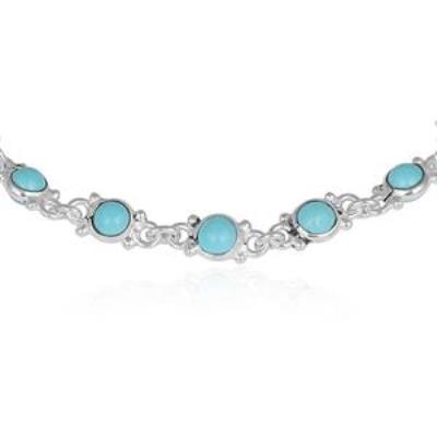 Buy 925 Sterling Silver Round Shape Gemstone Bracelet Fine Jewelry Manufacturer | Akrati Jewels Inc