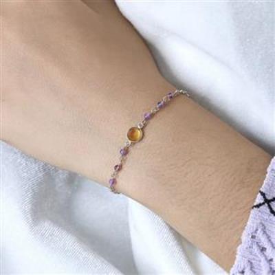  925 Sterling Silver Multi stone Beads Bracelet Jewelry Manufacturer | Akrati Jewels Inc