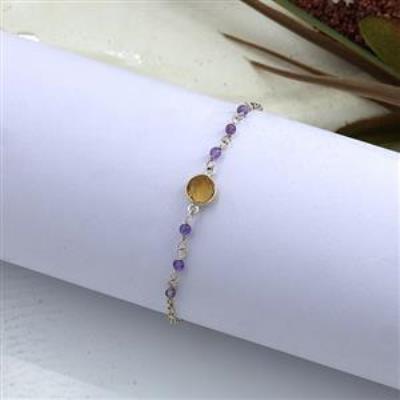 925 Sterling Silver Multi stone Beads Bracelet Jewelry Manufacturer | Akrati Jewels Inc