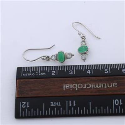 Buy 925 Sterling Silver Gemstone Handmade Dangle Earring For Women Bulk Jewellery Supplier | Akrati Jewels Inc