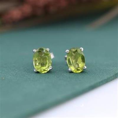 Oval Minimalistic 925 Sterling Silver Stud Push Back Handmade Earring Jewelry Exporter | Akrati Jewels Inc