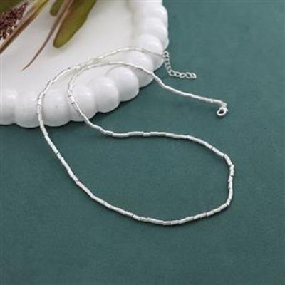 Buy Elegant 925 Sterling Silver Beads Necklace Women Fine Jewelry Manufacturer | Akrati Jewels Inc